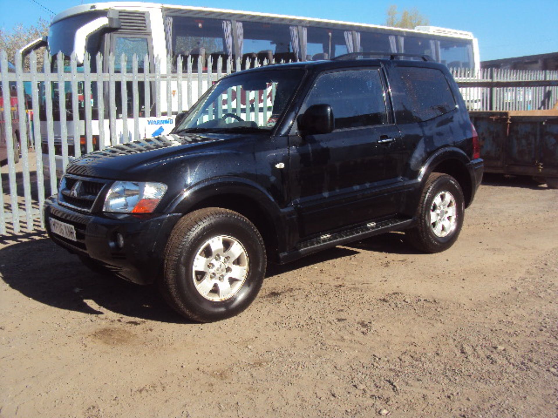 2006 MITSUBISHI Shogun 3.2TDi, SWB Commercial 4wd, manual  (R+D)