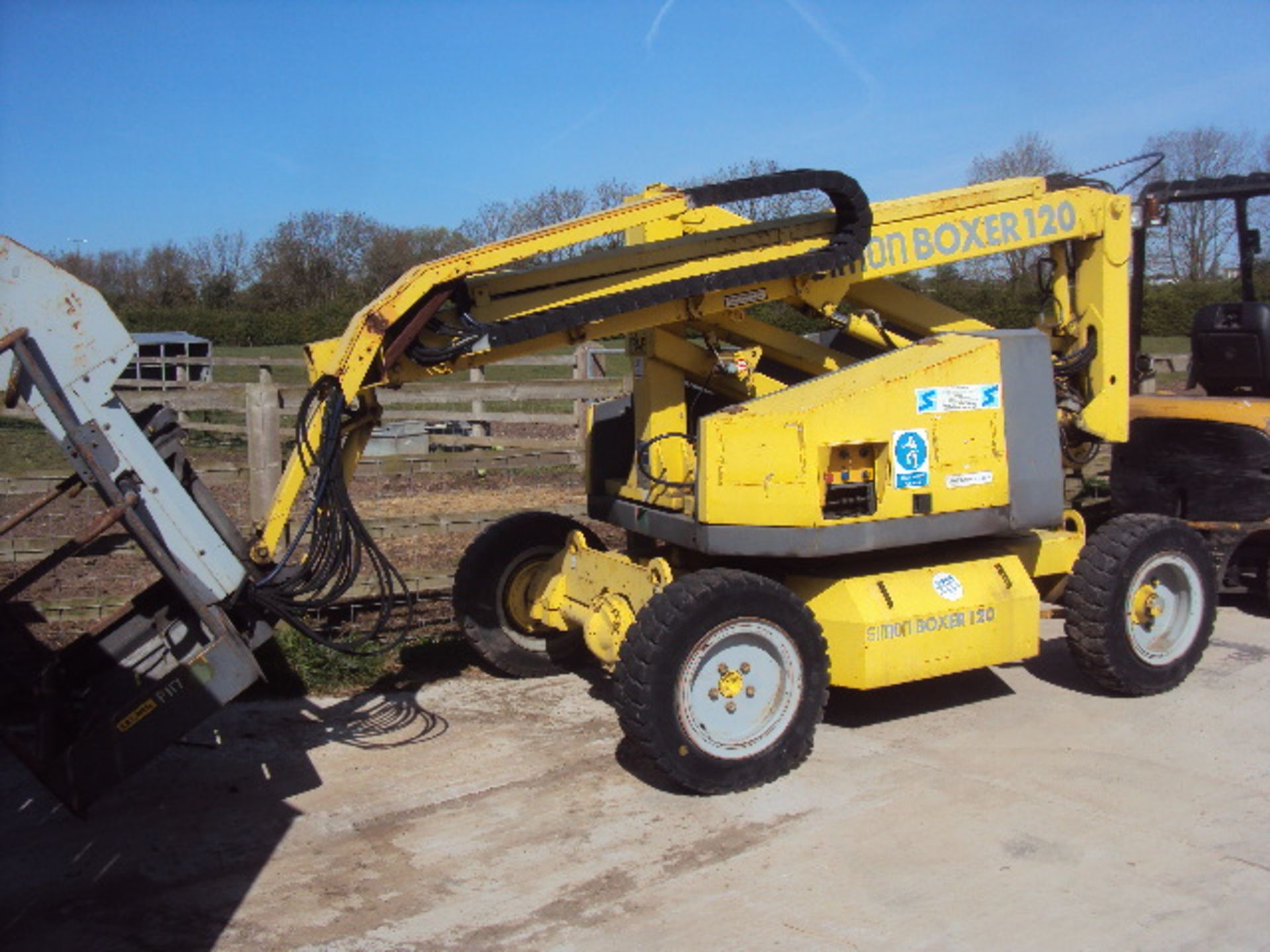 SIMON BOXER 120 battery driven articulated boom lift (RDL) (This item is located at Risley Lane, - Image 2 of 3