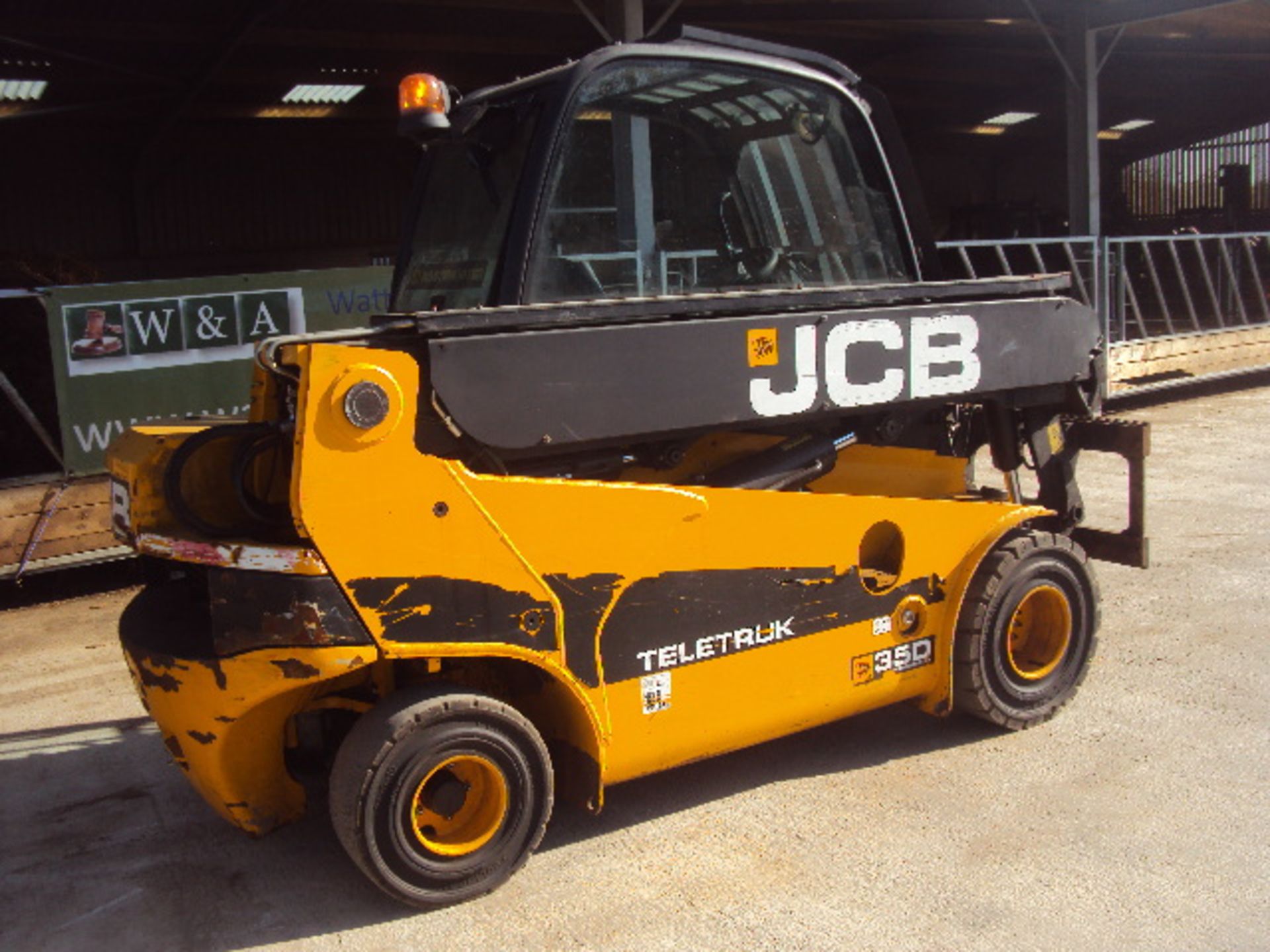 2011 JCB TLT35D Wastemaster diesel driven Teletruck (S/n J01540561) (3138 rec hrs)(RDL) (This item - Image 2 of 7