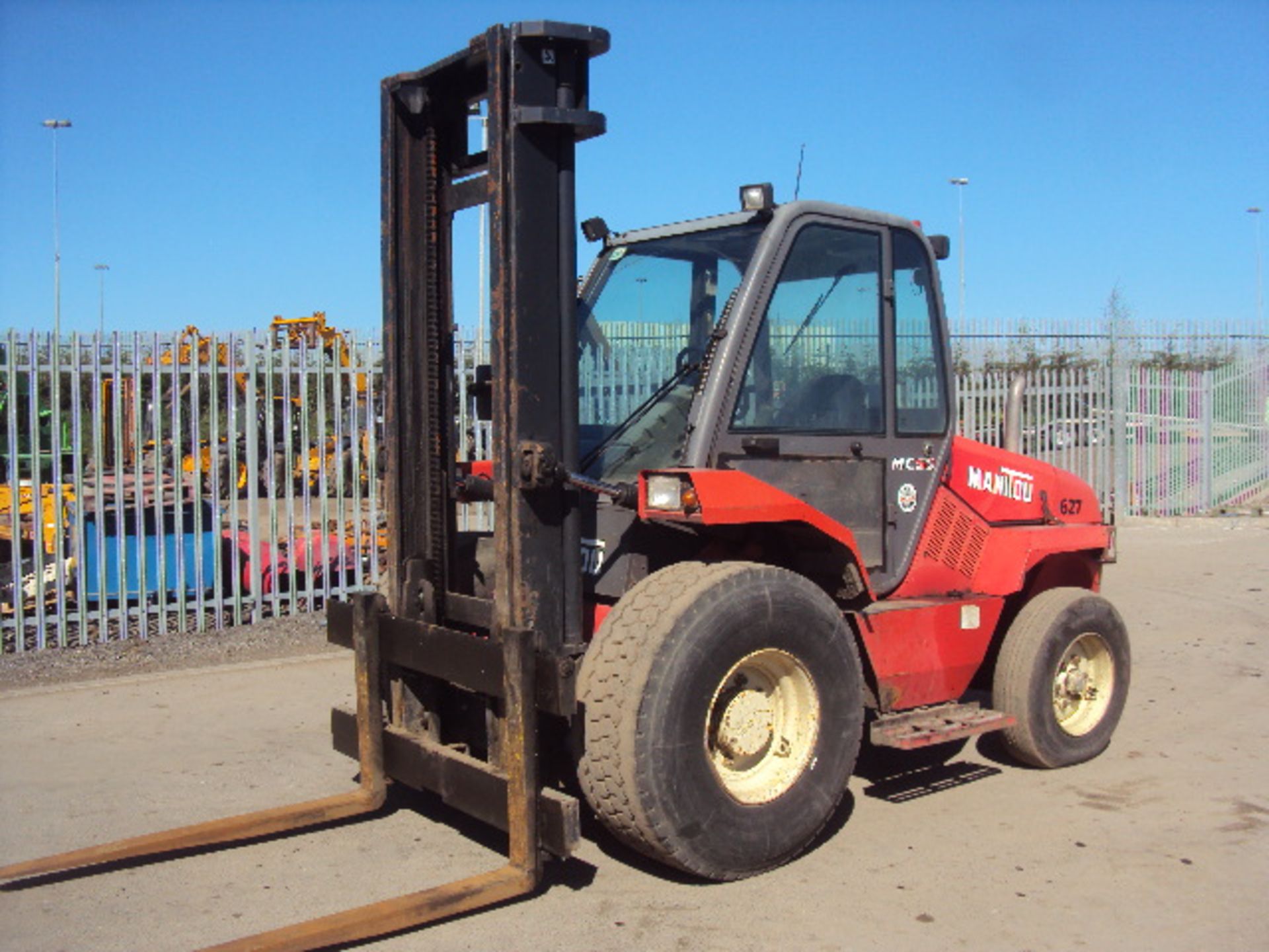 2003 MANITOU MC50 5t rough terrain diesel driven forklift truck (RDL)