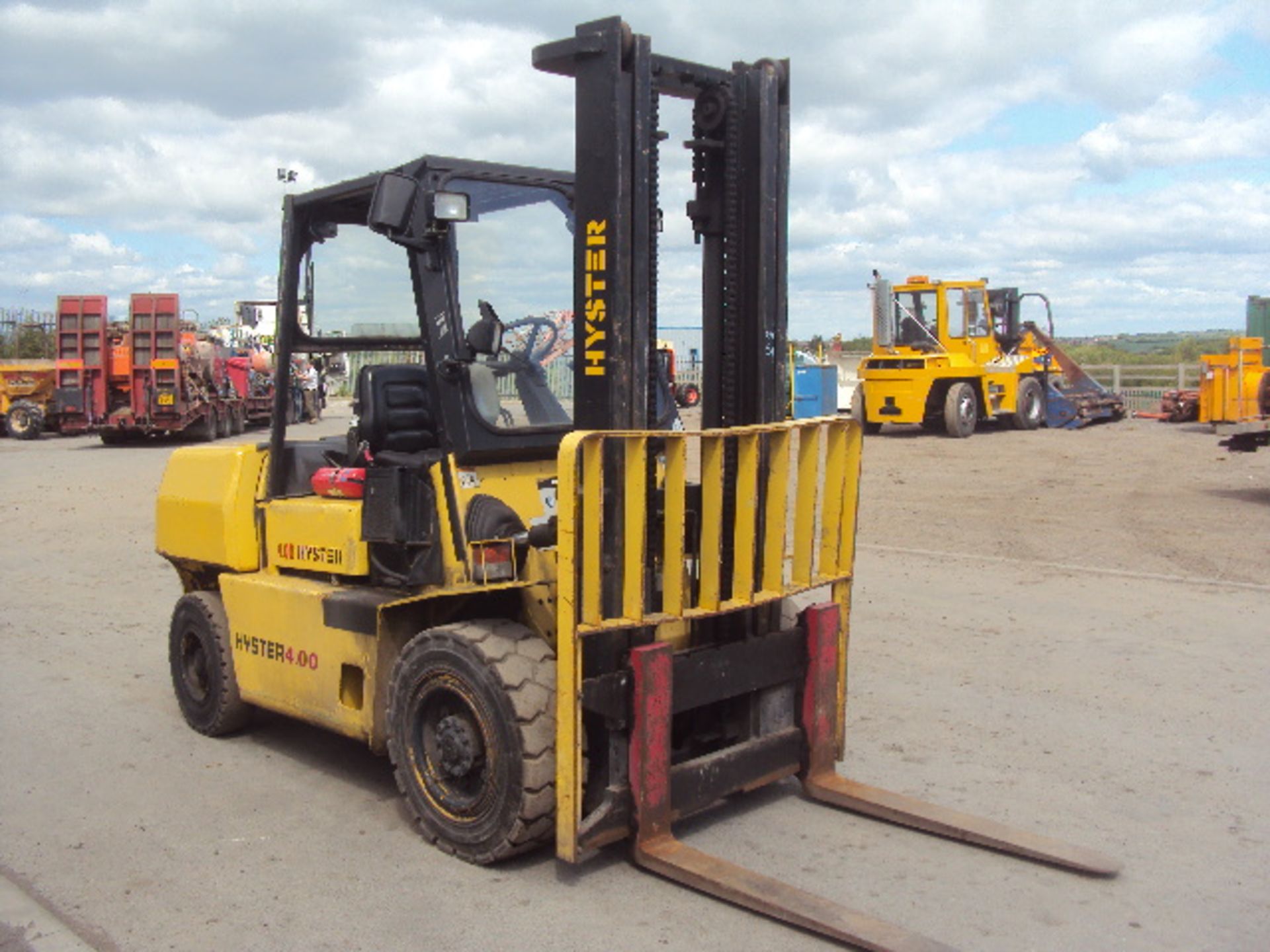 1996 HYSTER H4.00XLS/6 4t diesel driven forklift truck S/n: G005A06355T (2737 recorded hours) with - Image 2 of 7