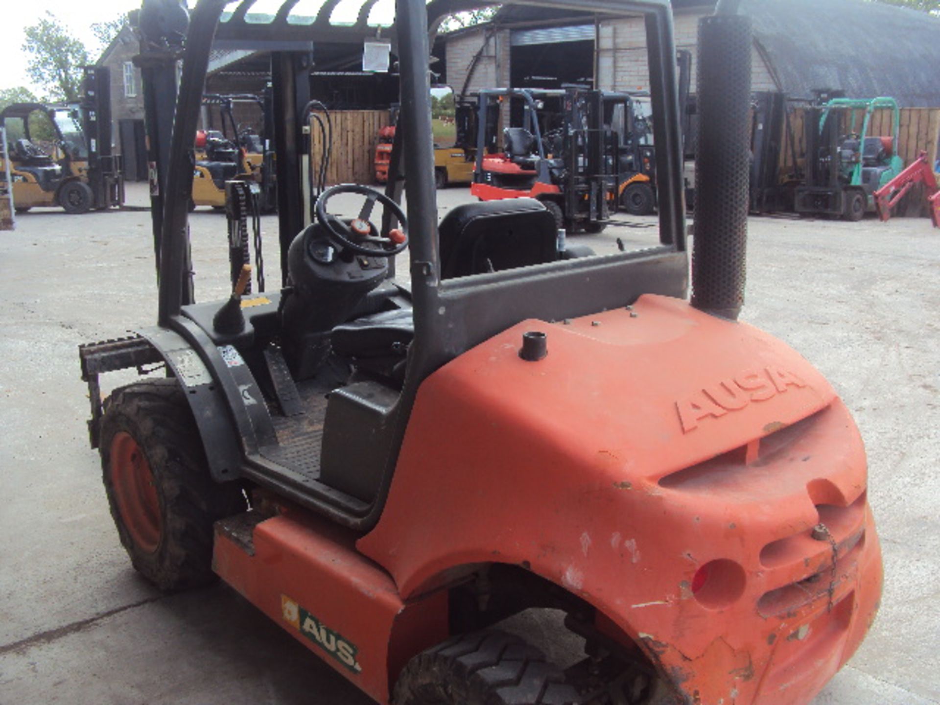 2007 AUSA C150H 1.5t diesel driven rough terrain forklift truck S/n: V1505-7E462 with duplex free- - Image 3 of 8