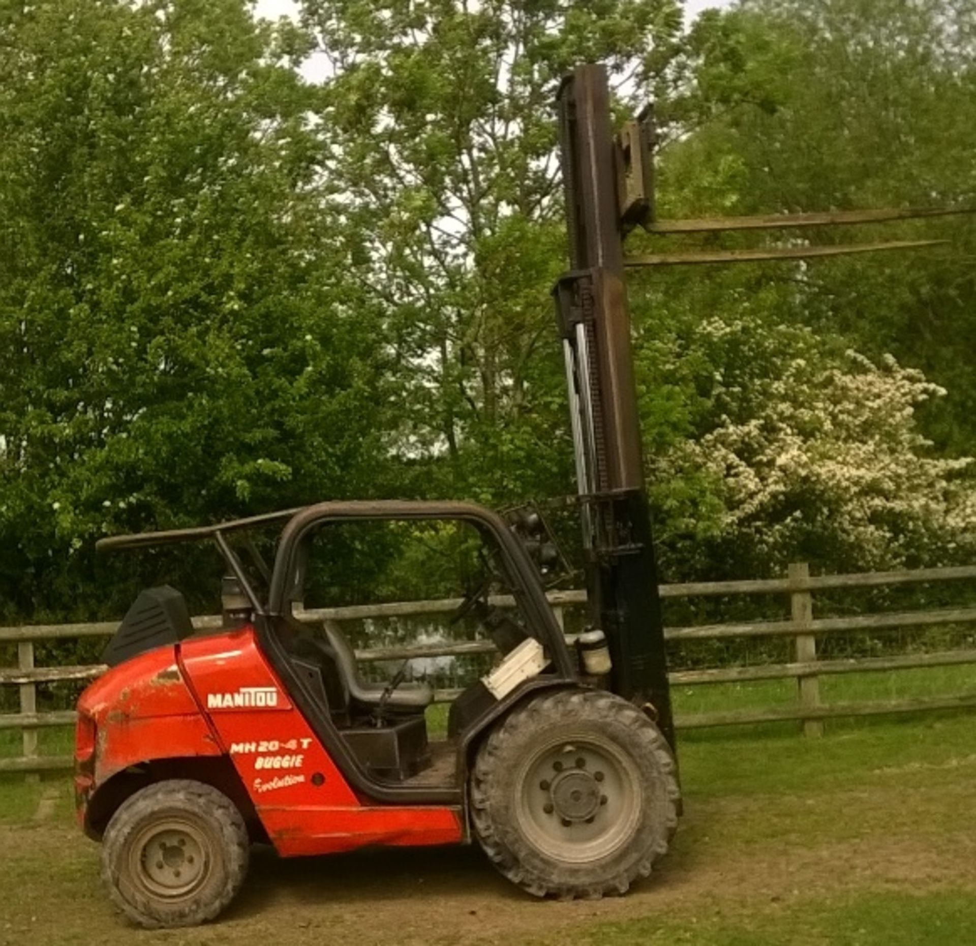 2005 MANITOU MMH20 4-T Evolution 4wd 2t Compact buggy forklift truck - Image 3 of 14