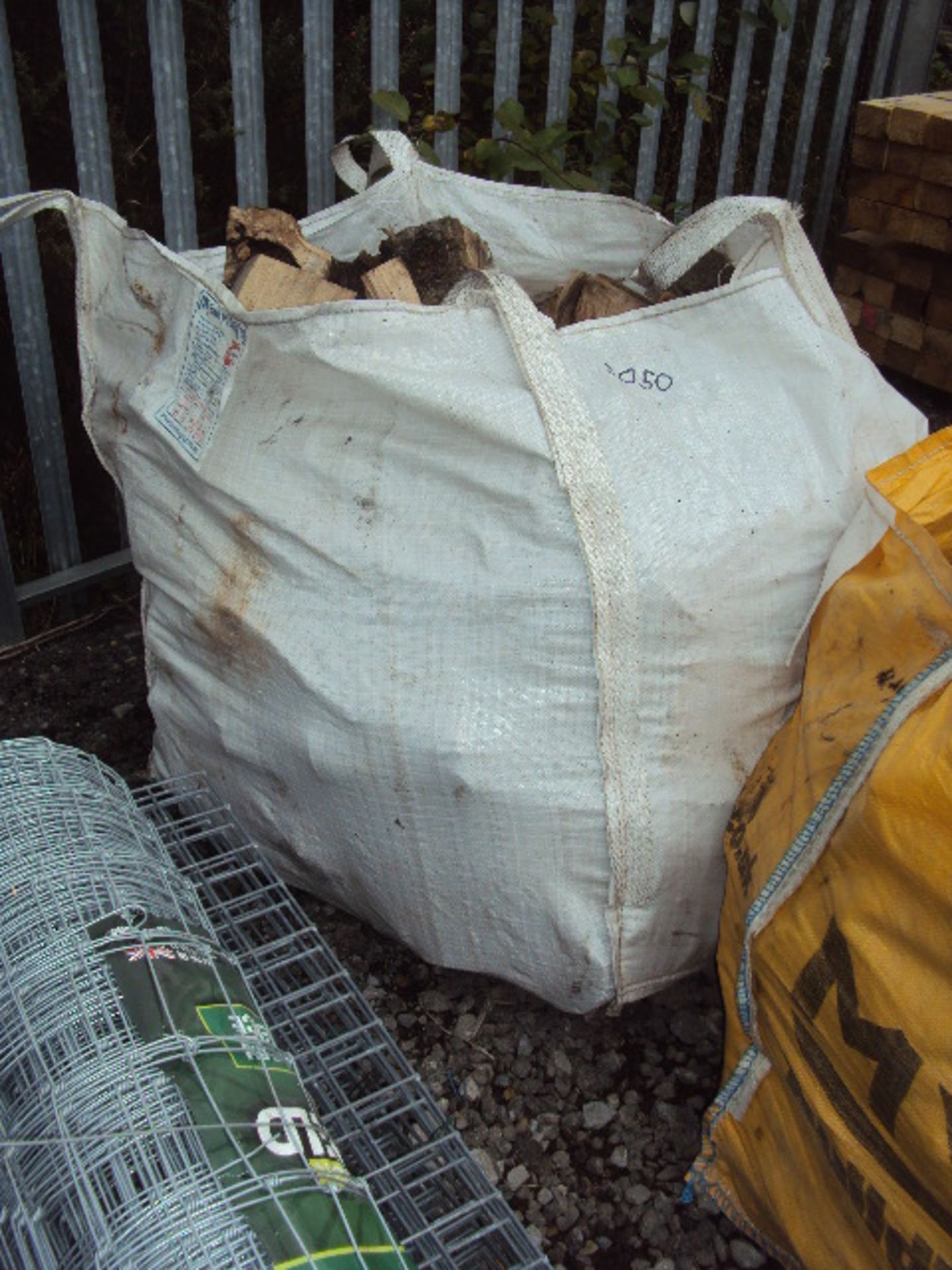 Bulk bag of logs