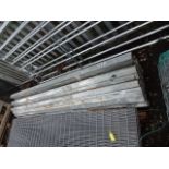 20 x 2.7m galvanised fence posts