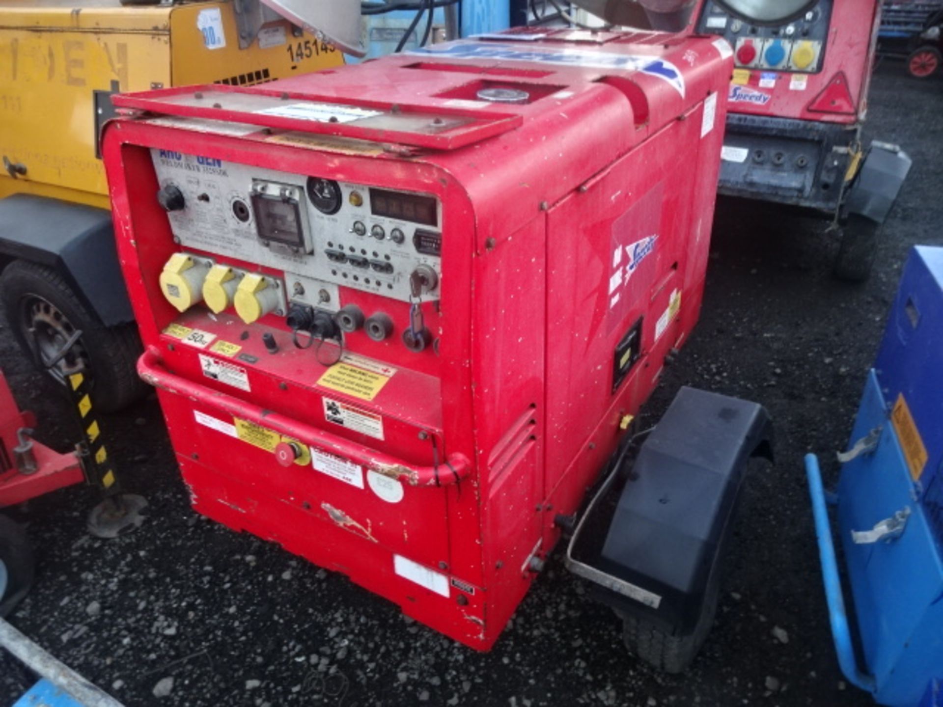 ARCGEN WELDMAKER 332SSDK fast tow welder generator (ZMA01789)