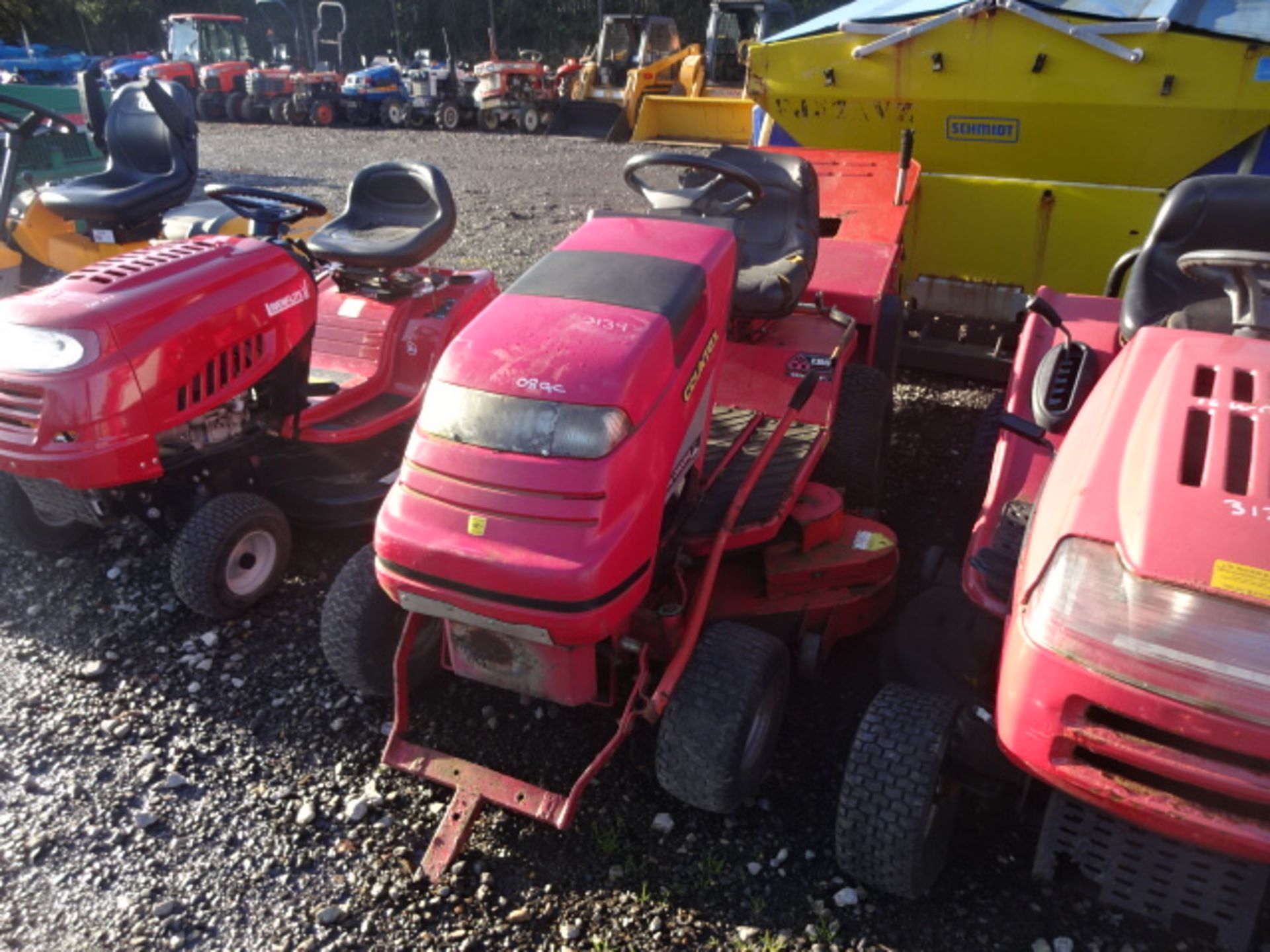 COUNTAX C800 HE mower c/w collector