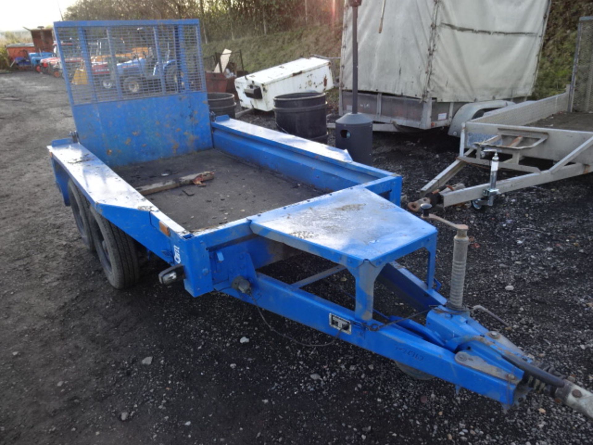 IFOR WILLIAMS 2200kg plant trailer (blue)