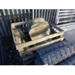 Pallet of roofing slate