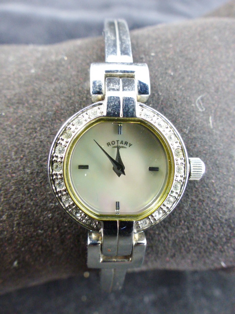 Rotary ladies mother of pearl wristwatch - Image 2 of 3