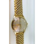 9 ct gold late 1950s Omega Geneve mechan