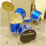 Berkeley 7-Piece drum kit in blue with s