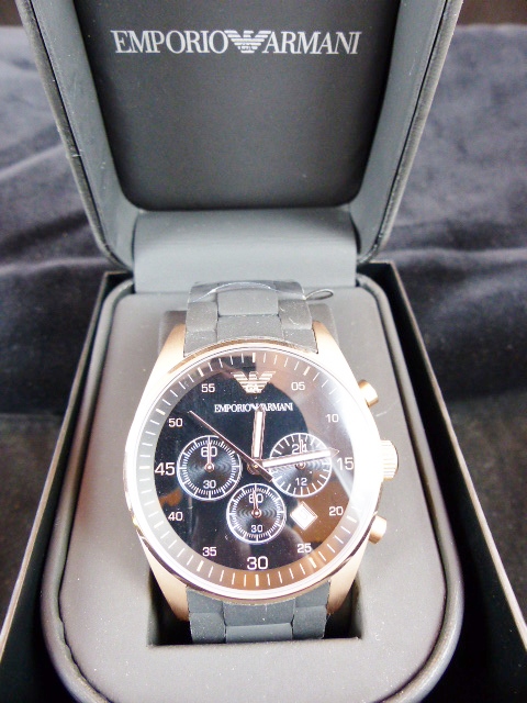 Gents Emporio Armani Tazio chronograph w