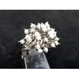 18 ct or platinum vintage fancy 2.00 ct