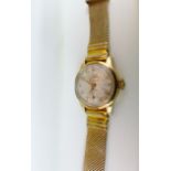 18 ct gold Sully ladies wristwatch