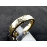 Ring made from recycled gold (tests bett