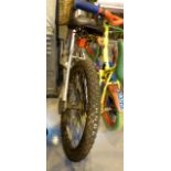 Tow along childrens BMX bike