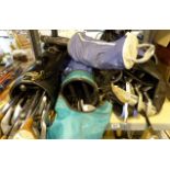 Large quantity of golfing equipment