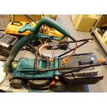 Qualcast lawn mower and strimmer