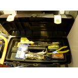 Tool box with tool contents.