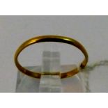 George III gold wedding ring 0.