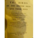 1919 copy of The Birds of British Isles and their eggs by TA Coward with coloured plates