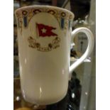 White Star Line Wisteria pattern mug by Stonier & Co Ltd Liverpool