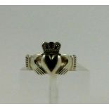Sterling silver Claddagh ring