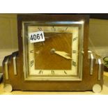 Art Deco style electric mantel clock