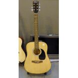 Clifton six string acoustic guitar