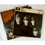 Beatles LP records, With the Beatles, Rubber Soul, Let it Be,