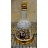 Commemorative porcelain decanter from Bells Scotch Whisky.