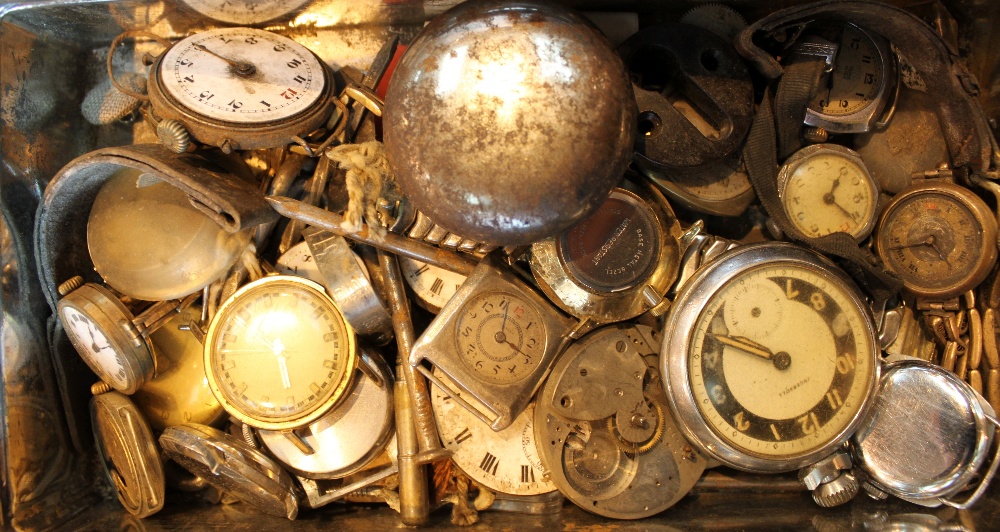Box of vintage watches,