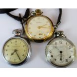 Three Ingersoll pocket watches A/F