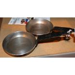 Pair of french crepe pans