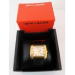 Boxed Pierre Cardin gents wristwatch