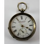 935 silver Acme lever pocket watch