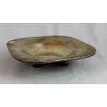 Sterling silver footed dish stamped Made in Mexico.