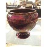 Wilkinson flambe bowl vase