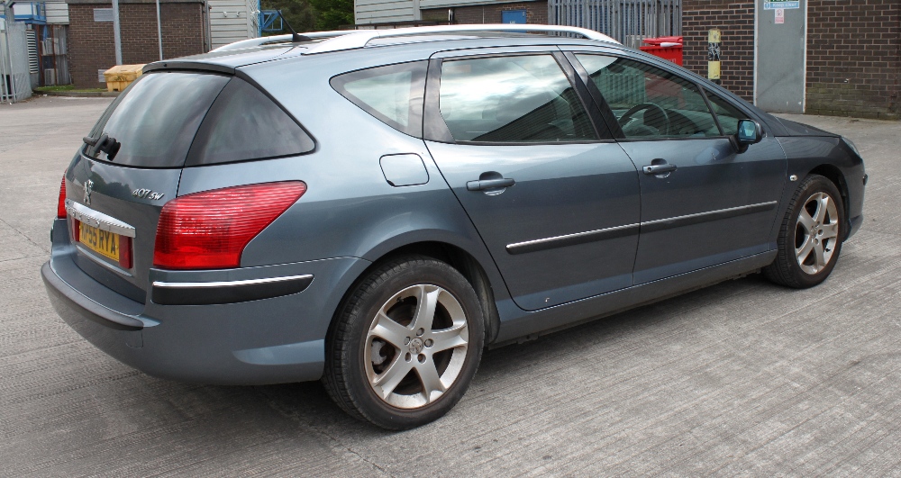 Peugeot 407 estate, 76,934 miles on the clock. reg: KP55 RYA. Petrol 1997CC. - Image 5 of 15