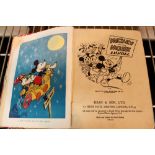 Vintage mickey mouse annual