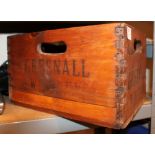 Original Greenall Whitley wooden crate