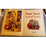 Vintage childrens book of Fairy tales and Nursery rhymes