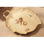 Royal Coppenhagen leaf design pin dish,