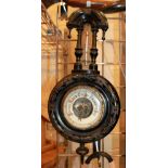 Victorian barometer made by Duffever of Fallowfield