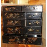 Oriental jewellery box