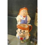 Two collectable Tetley tea folk