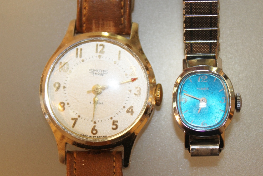 Gents Smiths wristwatch and a ladies wristwatch