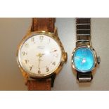 Gents Smiths wristwatch and a ladies wristwatch