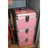 Set of hard cased travel cases